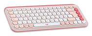 EAN 5099206127623 - Logitech 920-013108 teclado Ratón incluido Universal Bluetooth QWERTZ Alemán Rosa, Blanco imagen 3
