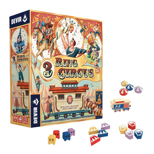 EAN 8436607940616 - Devir 3 Ring Circus 60 min Juego de mesa Estrategia imagen 2