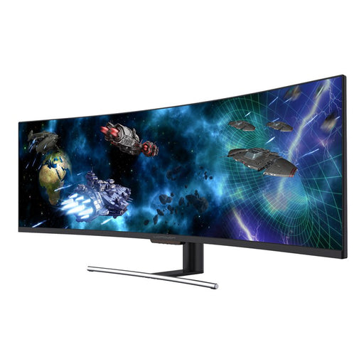 EAN 4260070129605 - LC-Power LC-M49-DFHD-144-C-Q LED display 124,5 cm (49") 3840 x 1080 Pixeles UltraWide Full HD QLED Negro imagen 2
