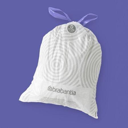 EAN 8710755138164 - Brabantia 138164 bolsa para basura 20 L Blanco 40 pieza(s) imagen 3