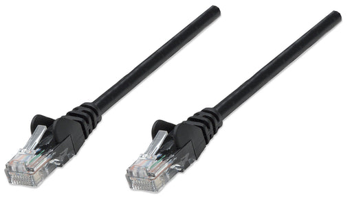 EAN 0766623320740 - Intellinet 320740 cable de red Negro 1 m Cat5e U/UTP (UTP) imagen 1