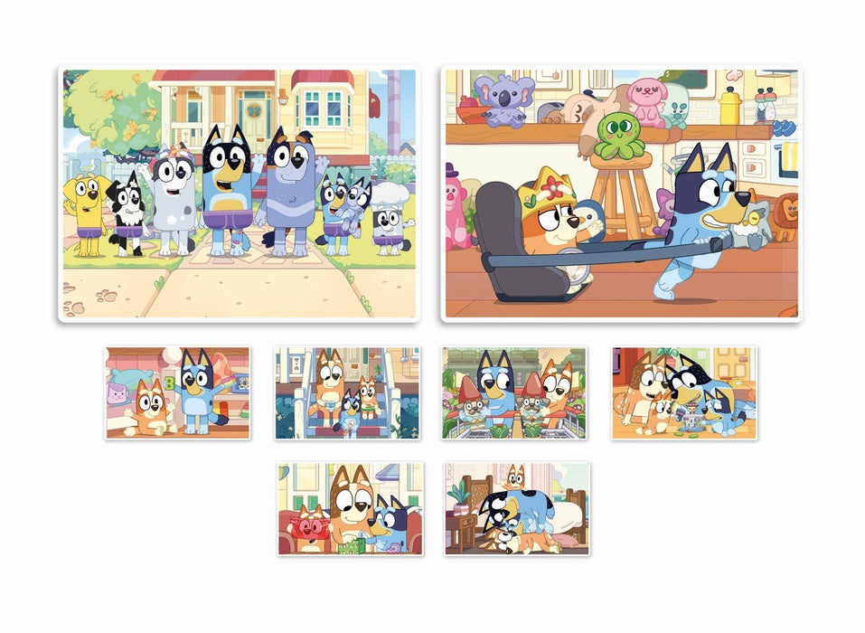 EAN 8005125183203 - Clementoni Boîte de jeu 4 en 1 Bluey Edukit imagen 3