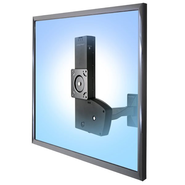 EAN 698833040074 - Ergotron 61-113-085 soporte para monitor 106,7 cm (42") Pared Negro imagen 2