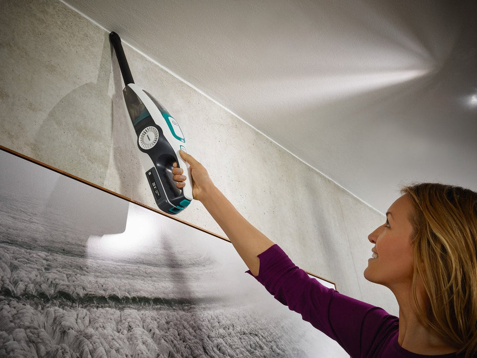 EAN 4006501119254 - Leifheit PowerVac 2in1 Aspiradora escoba 2 en 1 Batería Secar Ciclónico Sin bolsa Negro, Azul, Blanco imagen 40