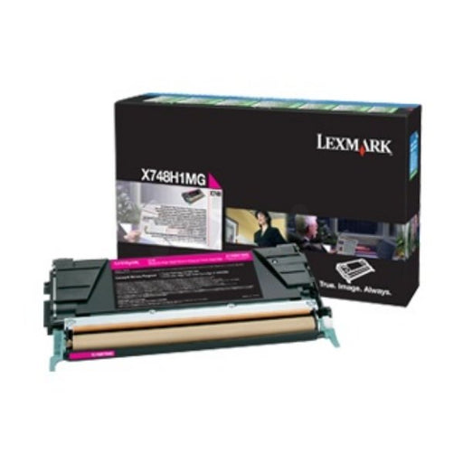 EAN 0734646435789 - Lexmark X748H3MG cartucho de tóner 1 pieza(s) Original Magenta imagen 1