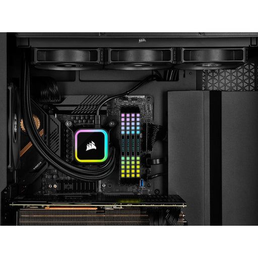 EAN 840006648123 - Corsair iCUE H150i RGB ELITE Procesador Sistema de refrigeración líquida todo en uno 12 cm Negro 1 pieza(s imagen 2