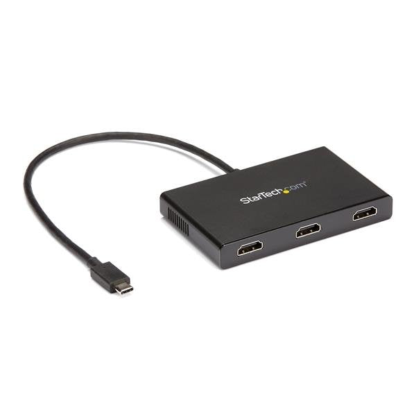 EAN 0065030867276 - StarTech.com MSTCDP123HD Adaptador gráfico USB 3840 x 2160 Pixeles Negro imagen 1