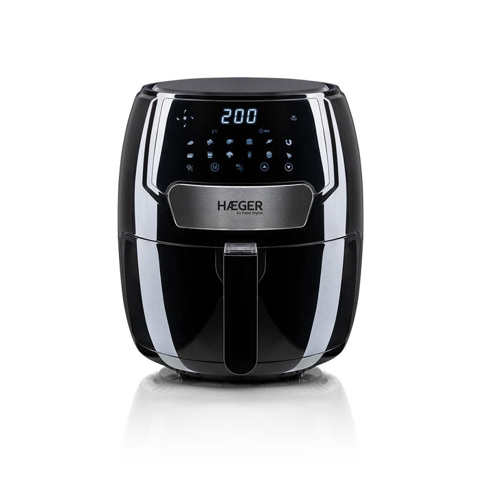 EAN 5608475023279 - Haeger AF-D37.003A freidora Sencillo 4,2 L 1500 W Freidora de aire caliente Negro imagen 1