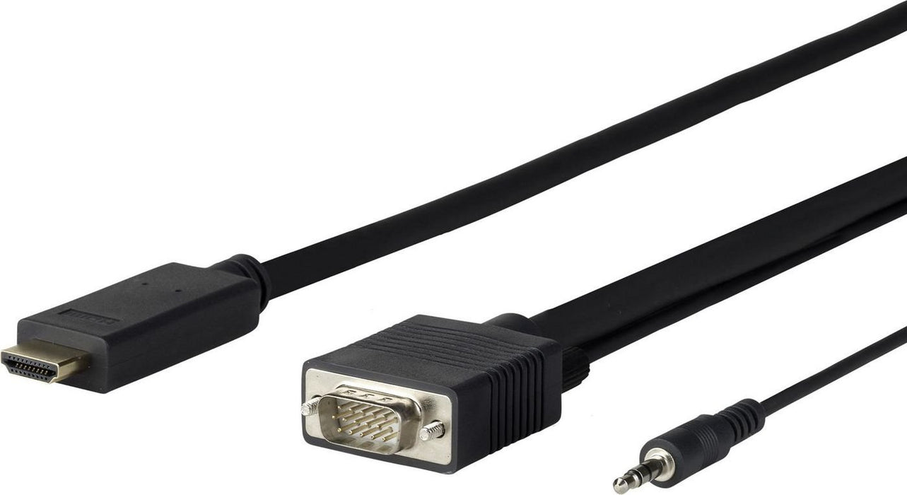 EAN 5706998777942 - Vivolink PROHDMIVGA1 adaptador de cable de vídeo 1 m HDMI tipo A (Estándar) VGA (D-Sub) Negro imagen 1
