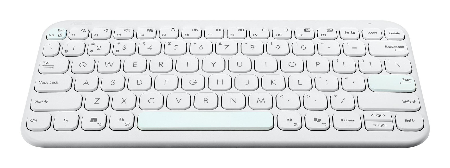 EAN 4711387823101 - ASUS Marshmallow Keyboard KW100 teclado Hogar Bluetooth QWERTZ Alemán Blanco imagen 4