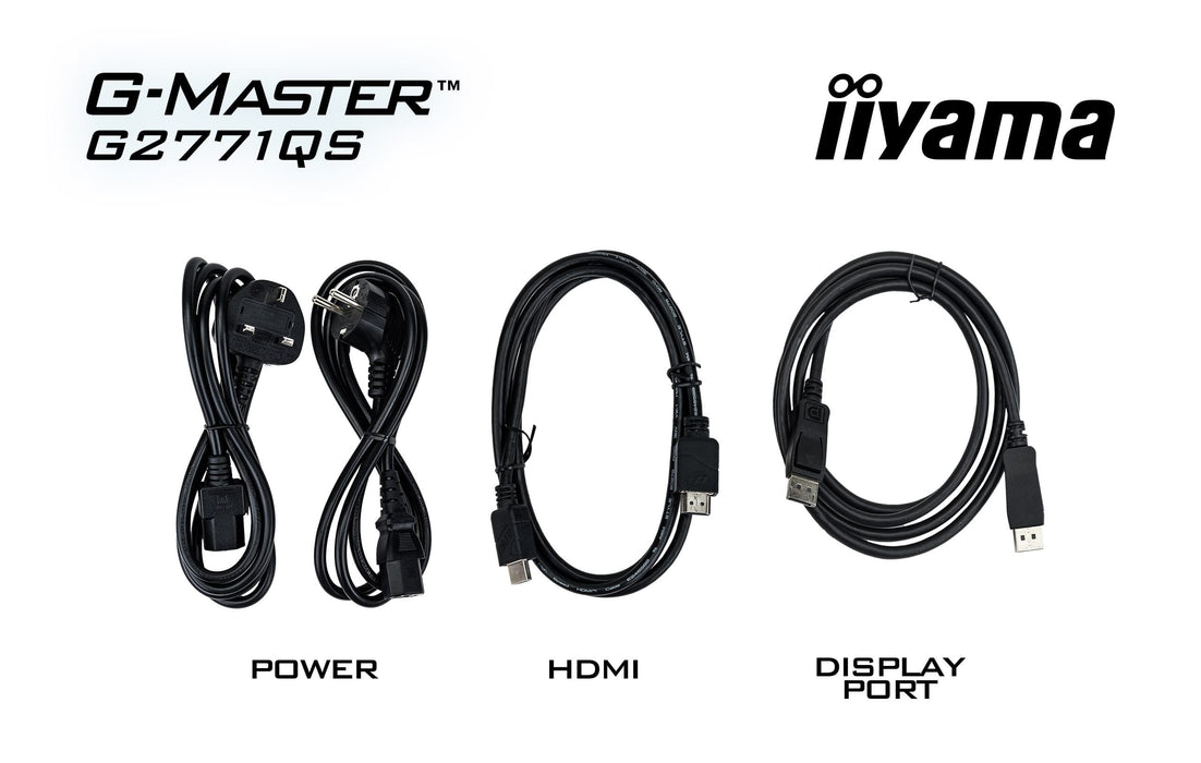 EAN 4948570126576 - iiyama G-MASTER G2771QS-B1 pantalla para PC 68,6 cm (27") 2560 x 1440 Pixeles Wide Quad HD Negro imagen 11