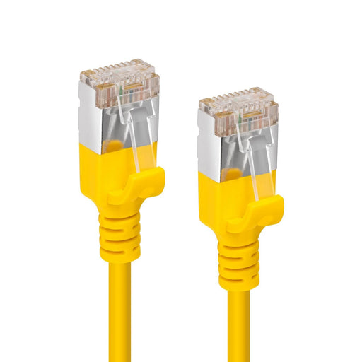 EAN 5715063027776 - Microconnect V-FTP6A10Y-SLIM cable de red Amarillo 10 m Cat6a U/FTP (STP) imagen 2