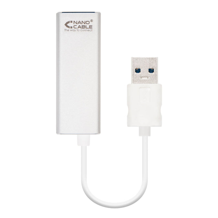 EAN 8433281007833 - Nanocable USB 3.0/RJ-45, 0.15m tarjeta y adaptador de interfaz imagen 3