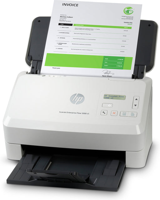 EAN 0193905029877 - HP Scanjet Enterprise Flow 5000 s5 Escáner alimentado con hojas 600 x 600 DPI A4 Blanco imagen 2