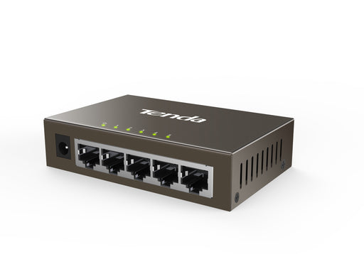 EAN 0885397271024 - Tenda TEG1005D switch No administrado Gigabit Ethernet (10/100/1000) Gris imagen 1