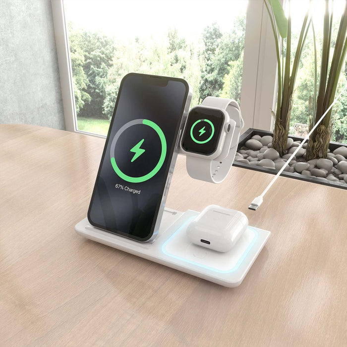 EAN 8435739901694 - AISENS ASCH-15W3WC044-W cargador de dispositivo móvil Auriculares, Teléfono móvil, Smartphone, Reloj inte imagen 6