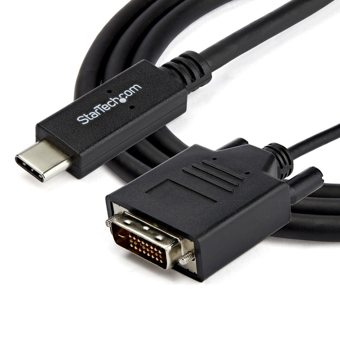 EAN 0065030866460 - StarTech.com CDP2DVIMM1MB adaptador de cable de vídeo USB Tipo C DVI-D imagen 4