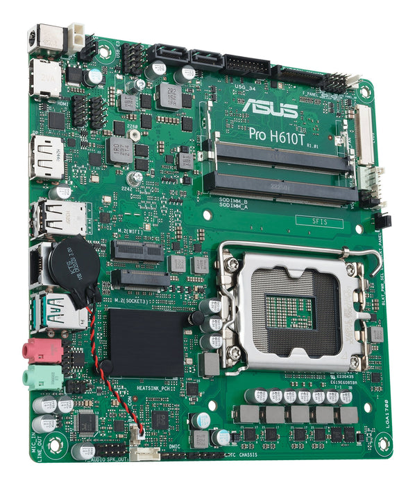 EAN 4711387304020 - ASUS PRO H610T-CSM Intel H610 LGA 1700 mini ITX imagen 4