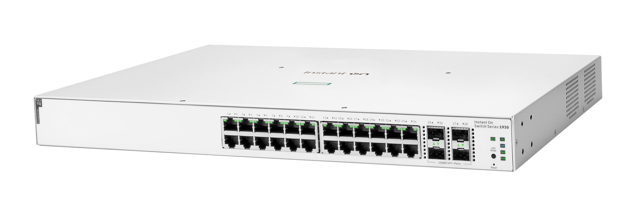 EAN 0190017593395 - HPE Aruba Networking Networking Instant On Switch 24p Gigabit CL4 PoE 4p SFP+ 370W 1930 imagen 2