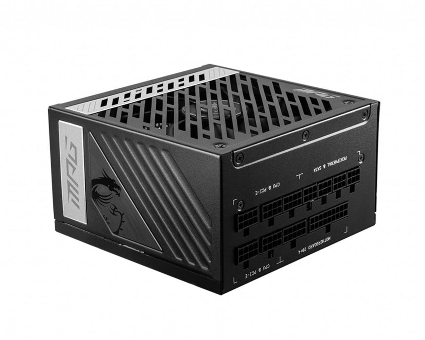 EAN 4719072898724 - MSI MPG A1000G unidad de fuente de alimentación 1000 W 20+4 pin ATX ATX Negro imagen 1