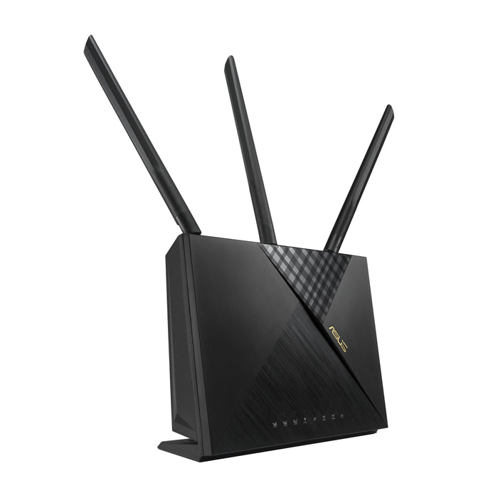 EAN 0192876869222 - ASUS 4G-AX56 router inalámbrico Gigabit Ethernet Doble banda (2,4 GHz / 5 GHz) Negro imagen 3