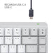 EAN 5099206103306 - Logitech 920-010799 teclado Oficina Bluetooth QWERTY Internacional de EE.UU. Gris, Blanco imagen 13