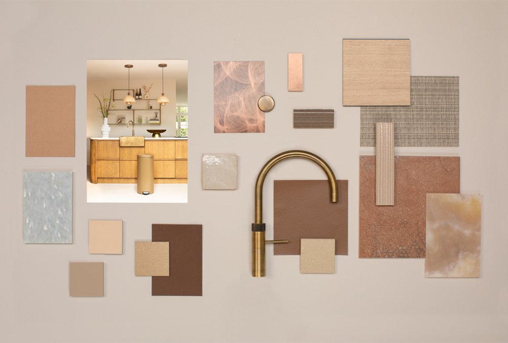 EAN 8710755238581 - Brabantia 238581 cubo de basura Alrededor Acero Latón imagen 5