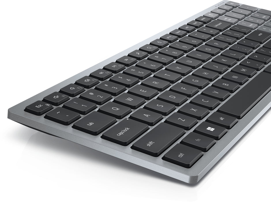 EAN 0884116434221 - DELL KB740 teclado Oficina RF Wireless + Bluetooth Internacional de EE.UU. Gris, Negro imagen 7