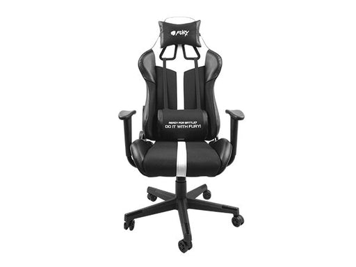 EAN 5901969426823 - FURY AVENGER XL Silla para videojuegos universal Asiento acolchado Negro, Blanco imagen 1