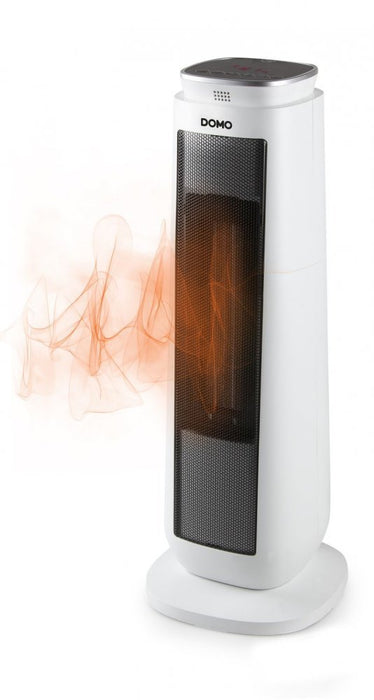 EAN 5411397135193 - Domo DO7347H calefactor eléctrico Interior Negro, Blanco 2000 W Ventilador tipo torre para el hogar imagen 8