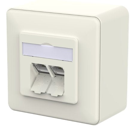 EAN 4251394675992 - METZ CONNECT 130D380002-I toma de corriente RJ-45 Blanco imagen 1