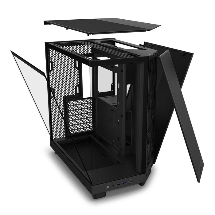 EAN 5056547204055 - NZXT H6 Flow Midi Tower Negro imagen 14