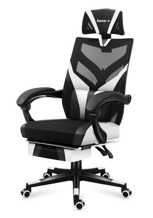 EAN 5903796011333 - Huzaro Combat 5.0 Silla para videojuegos de PC Asiento de malla Negro, Blanco imagen 3