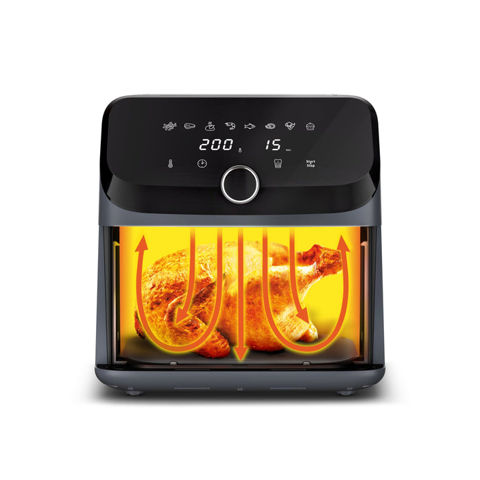 EAN 3045380026711 - Tefal Easy Fry Mega EY855BE0 freidora Sencillo 7,5 L Independiente 2020 W Freidora de aire caliente Gris imagen 5