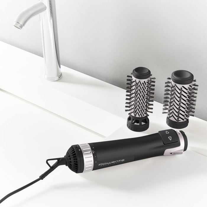 EAN 3121040089392 - Rowenta Brush Activ' Dry & Style CF9550 Cepillo de aire caliente Caliente Negro 1000 W 1,8 m imagen 6