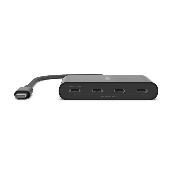 EAN 0745883850181 - Belkin AVC018BTBK hub de interfaz USB Tipo C 10000 Mbit/s Negro imagen 2