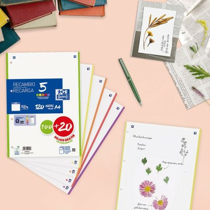 EAN 8412771041793 - Oxford 400158168 papel de cuaderno 210 x 297 mm (A4) 120 hojas imagen 2