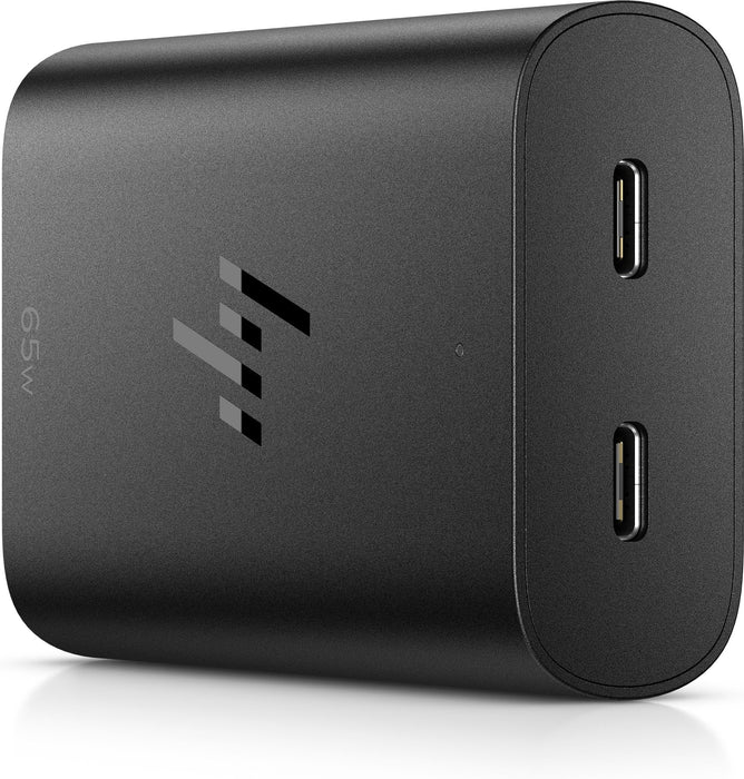 EAN 0198122960590 - HP 65W GaN USB-C Laptop Charger adaptador e inversor de corriente Negro imagen 2