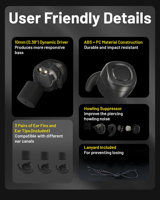 EAN 6952506495801 - Nitecore NE20 Auriculares Inalámbrico gancho de oreja Bluetooth Negro imagen 11