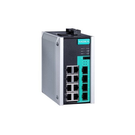 EAN 5703431467637 - Moxa EDS-G512E-4GSFP-T switch Gestionado L2 Gigabit Ethernet (10/100/1000) Negro, Verde, Gris imagen 1