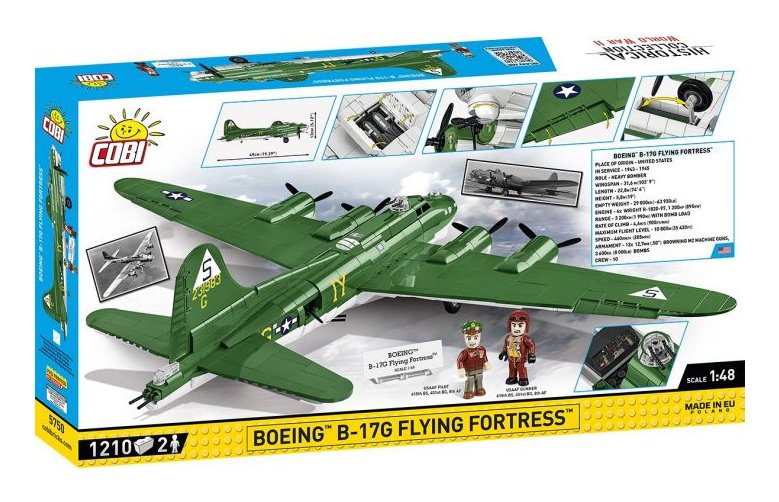 EAN 5902251057503 - COBI Boeing B-17G Flying Fortress imagen 12