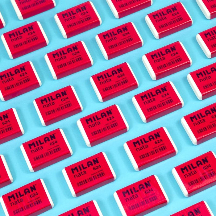 EAN 8414034006242 - Milan CPM624 goma Plástico Rosa, Blanco 24 pieza(s) imagen 3