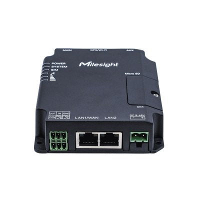 EAN 6974225032464 - Milesight UR32-L04AF-W-485 router inalámbrico Ethernet rápido Banda única (2,4 GHz) 4G Negro imagen 3