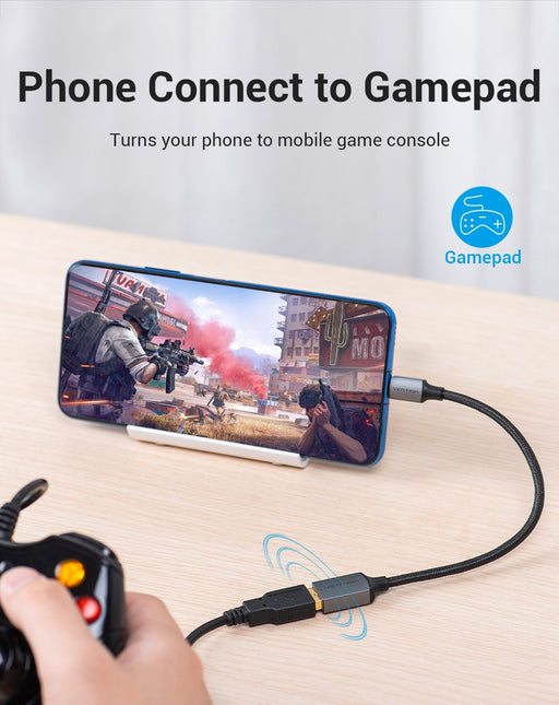 EAN 6922794755062 - Vention CCWHB cable USB USB 2.0 0,15 m USB C USB A Gris imagen 2