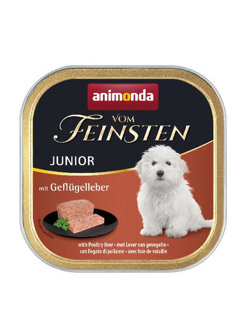 EAN 4017721826570 - animonda Vom Feinsten 4017721826570 alimento húmedo para perros Hígado Junior 150 g imagen 1
