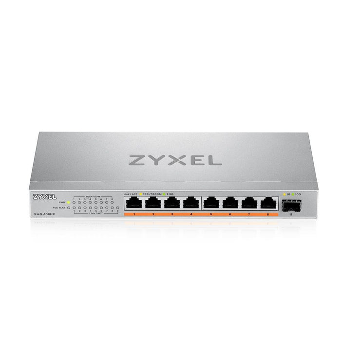EAN 4718937631148 - Zyxel XMG-108HP No administrado 2.5G Ethernet (100/1000/2500) Energía sobre Ethernet (PoE) imagen 3