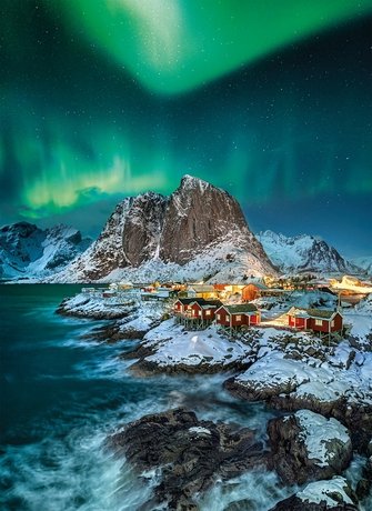 EAN 8005125396016 - Clementoni Lofoten Islands Puzzle rompecabezas 1000 pieza(s) Fauna imagen 2
