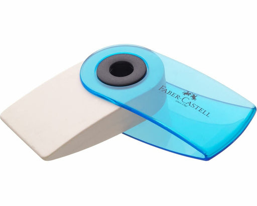 EAN 9555684642226 - Faber-Castell 182412 goma Azul, Rojo, Translúcido, Turquesa 1 pieza(s) imagen 1