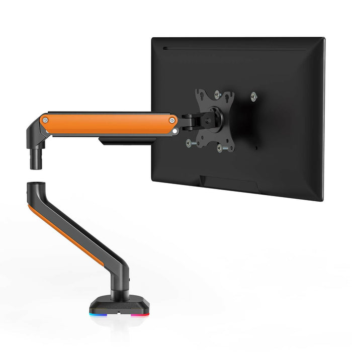 EAN 8435739901090 - AISENS DT32TSR-249 soporte para monitor Escritorio Negro, Naranja imagen 3