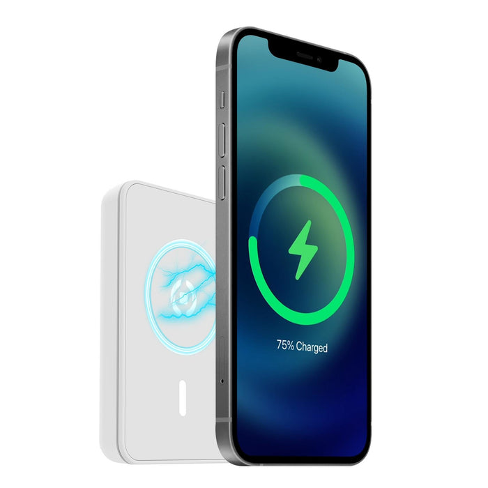 EAN 8021735193456 - Celly MAGPB5000 5000 mAh Cargador inalámbrico Blanco imagen 2